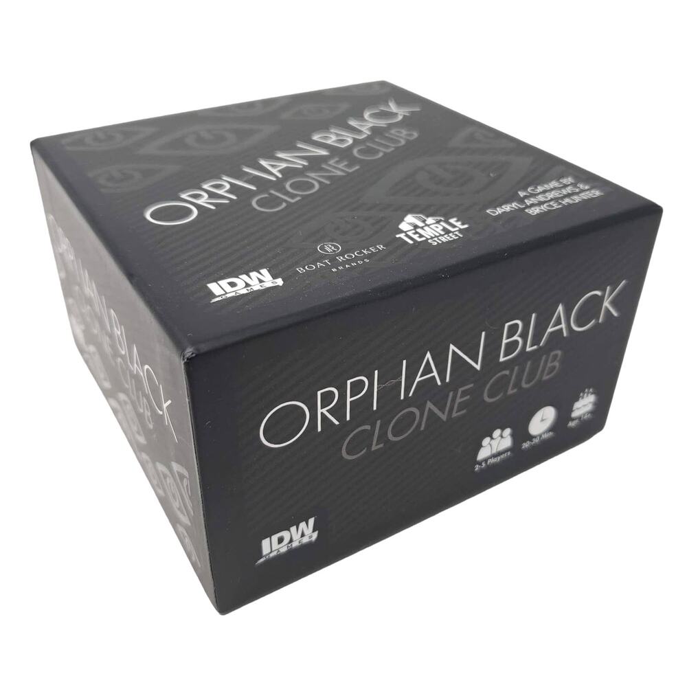Orphan Black Card Game - Played Once - Board Games TV Show Tatiana Maslany
